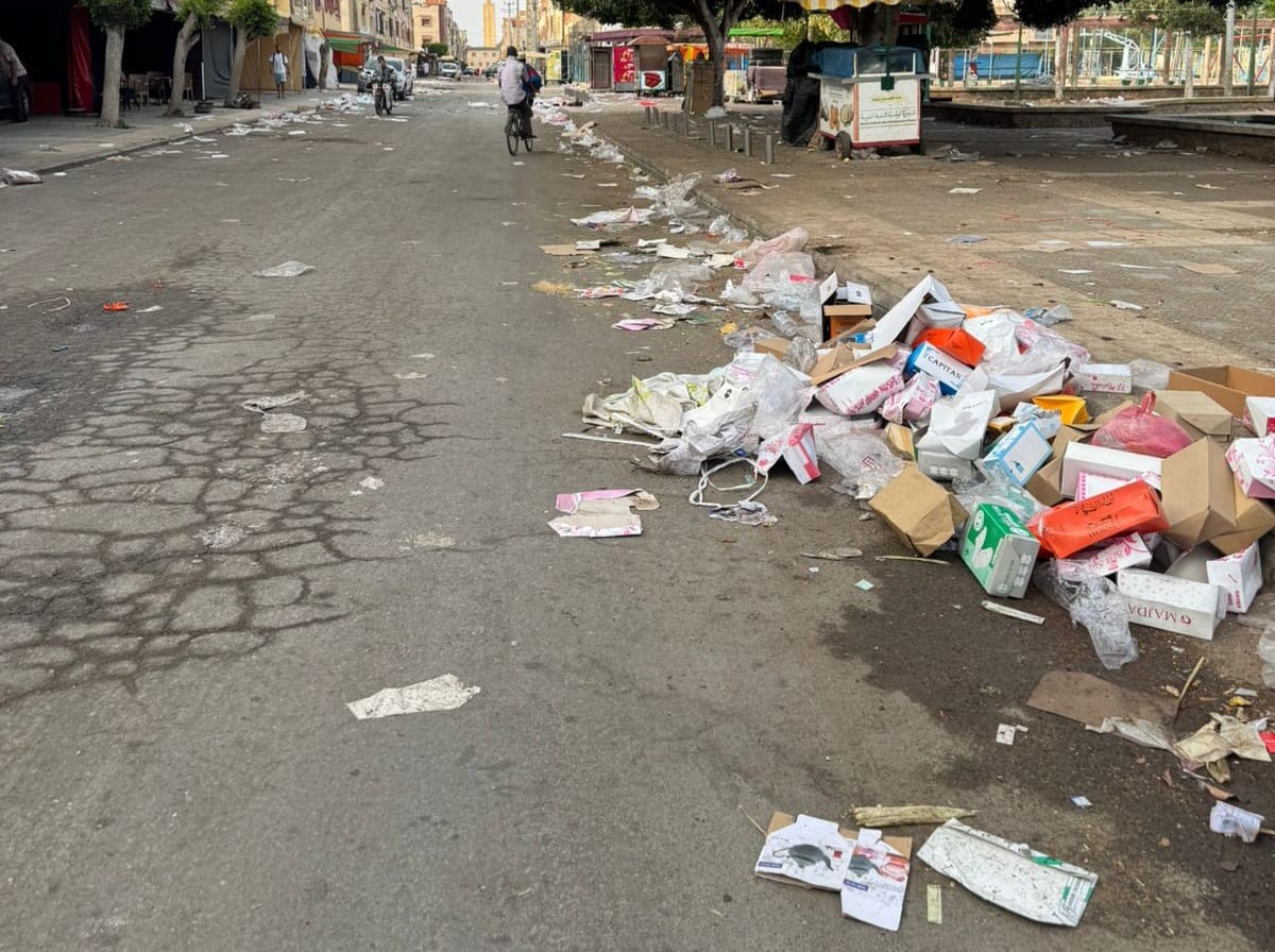 بالفيديو::كارثة بيئية في مدينة سيدي يحيى الغرب إهمال حقيقي من قبل جميع المؤسسات