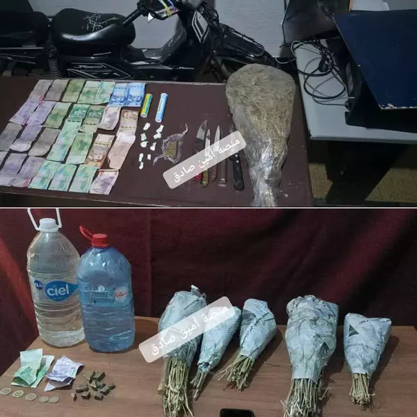 ضربة أمنية موجعة بالجديدة سقوط مروج مخدرات وحجز كميات متنوعة من السموم