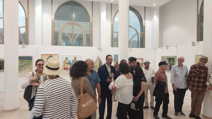 افتتاح المحطة الثانية للمعرض الوطني الكبير بالدار البيضاء تحت شعار "60 سنة من الفن التشكيلي بالمغرب"