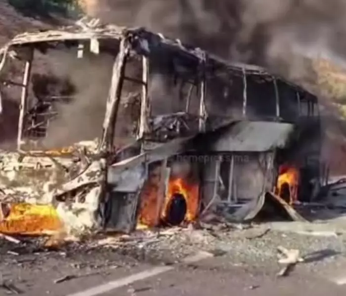 رحلة مدرسية لولا الألطاف الإلاهية لتحولت إلى كارثة