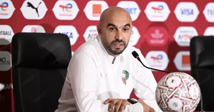 الركراكي يكشف تشكيلة الأسود لموقعة نيجيريا