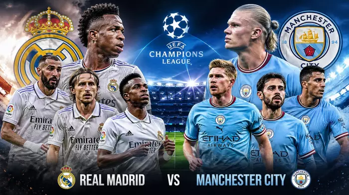ليلة الحسم الأوروبي وصدام ناري بين ريال مدريد ومانشستر سيتي يعيد كتابة تاريخ دوري الأبطال