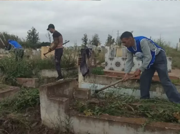 نداء من جمعية "إكرام الميت" بسيدي يحيى الغرب للمساهمة في تنظيف المقبرة وردّ الجميل للأموات