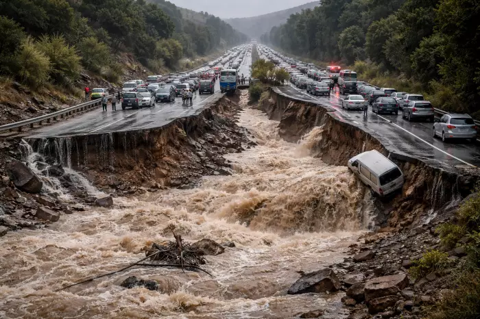 حموني يطالب الحكومة بتحرك عاجل لإصلاح الطرق المتضررة من الفيضانات والسي