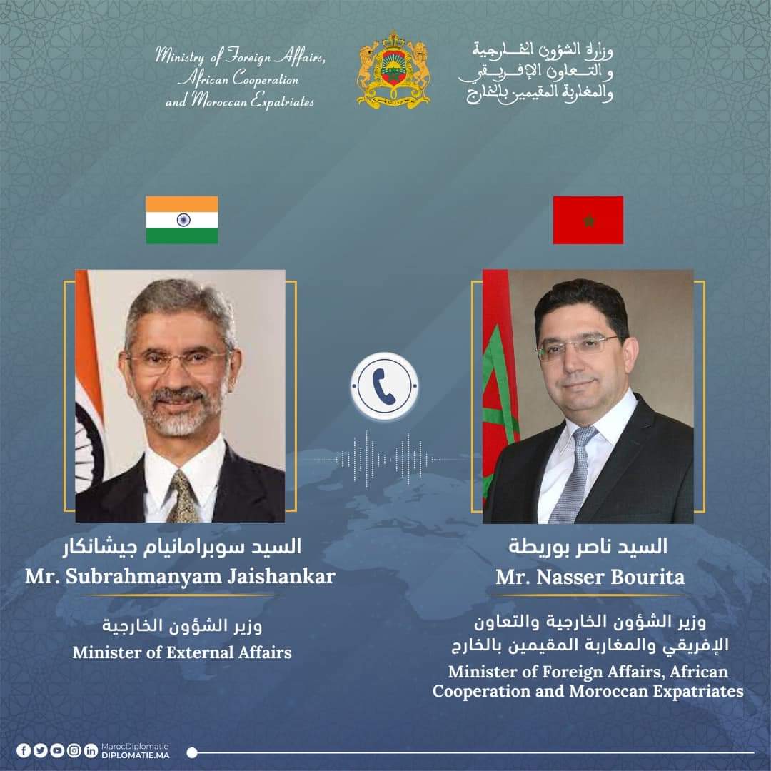 بوريطة ونظيره الهندي يشيدان بتميز العلاقات الثنائية
